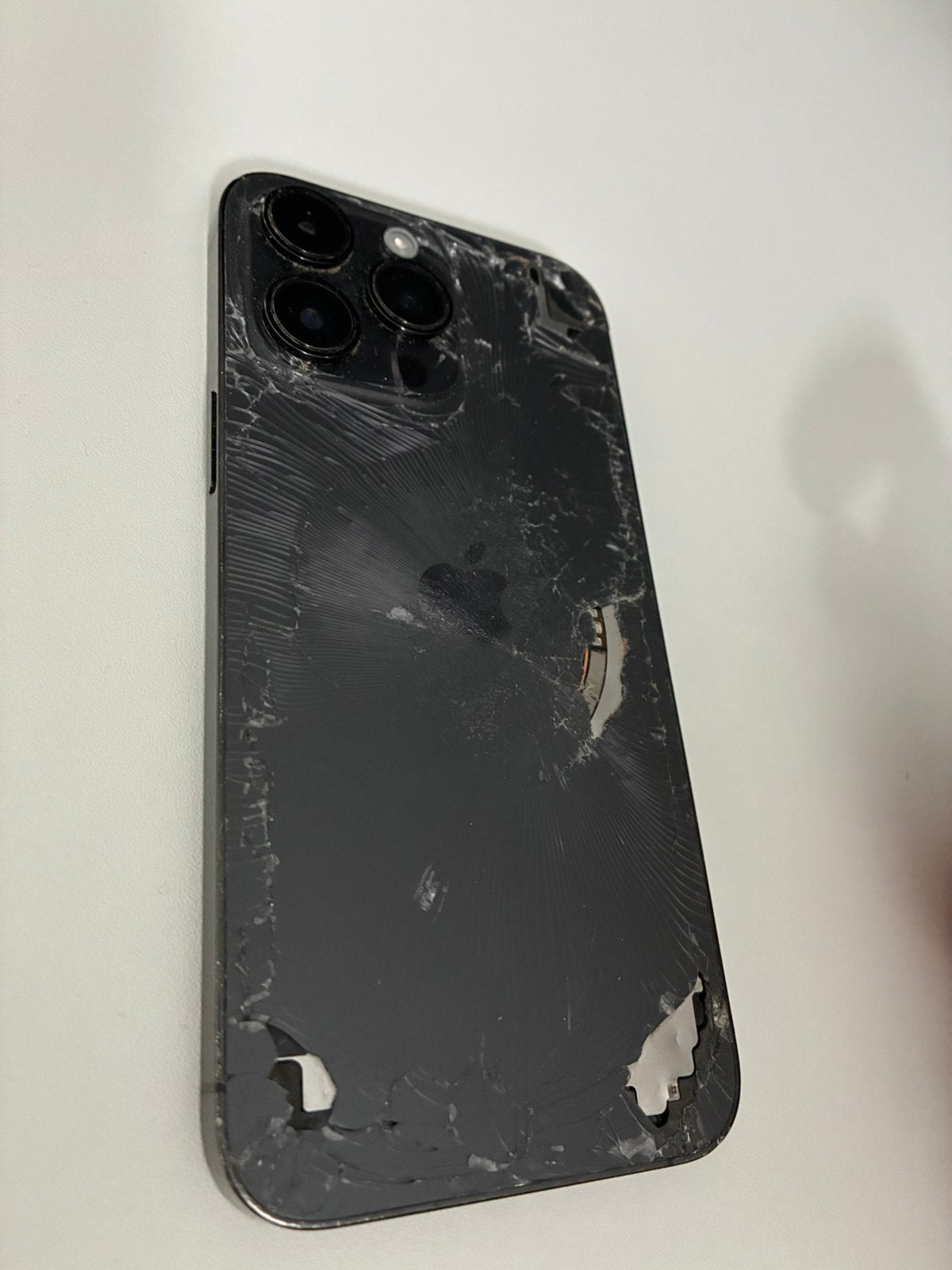 iPhone 14 Pro Max - 512GB - defect scherm, Telecommunicatie, Mobiele telefoons | Apple iPhone, Ophalen, 512 GB, Zwart, Niet werkend