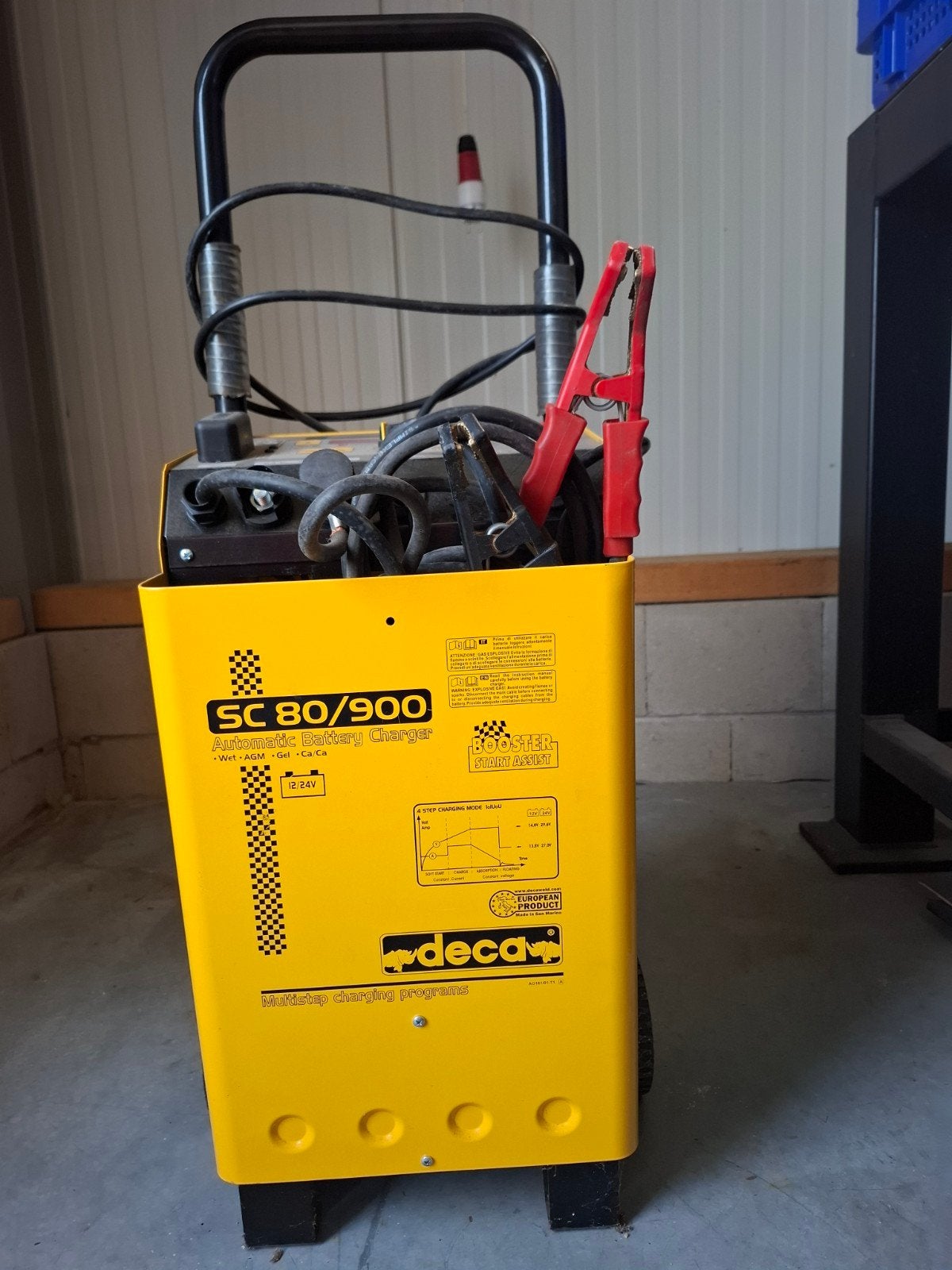 Deca SC 80/900 Acculader en Startbooster, Gebruikt