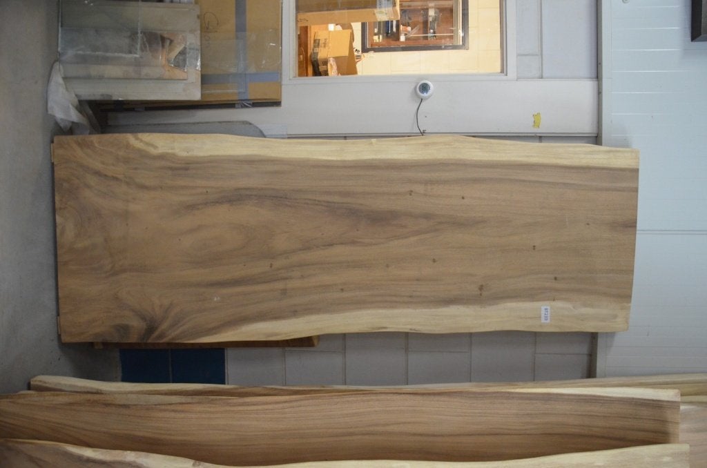 Boomstamtafel 250 cm suar -BT 239 - 2,5 meter boomstamtafel, Overige houtsoorten, Ophalen of Verzenden, Vijf personen of meer