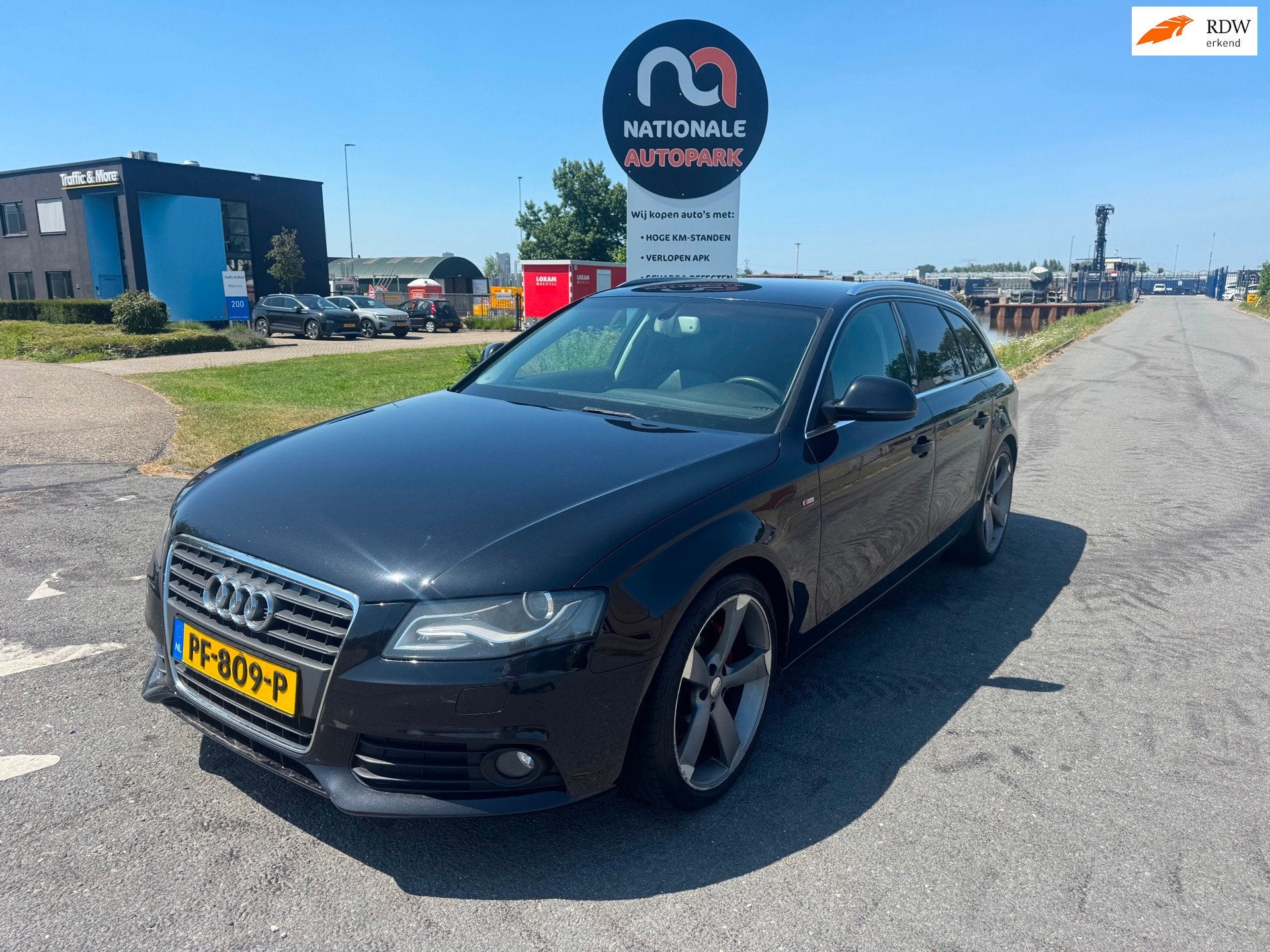 Audi A4 Avant | 2008 | 1.8 TFSI Pro Line | Automaat | Export, Gebruikt, 4 cilinders, A4, Zwart