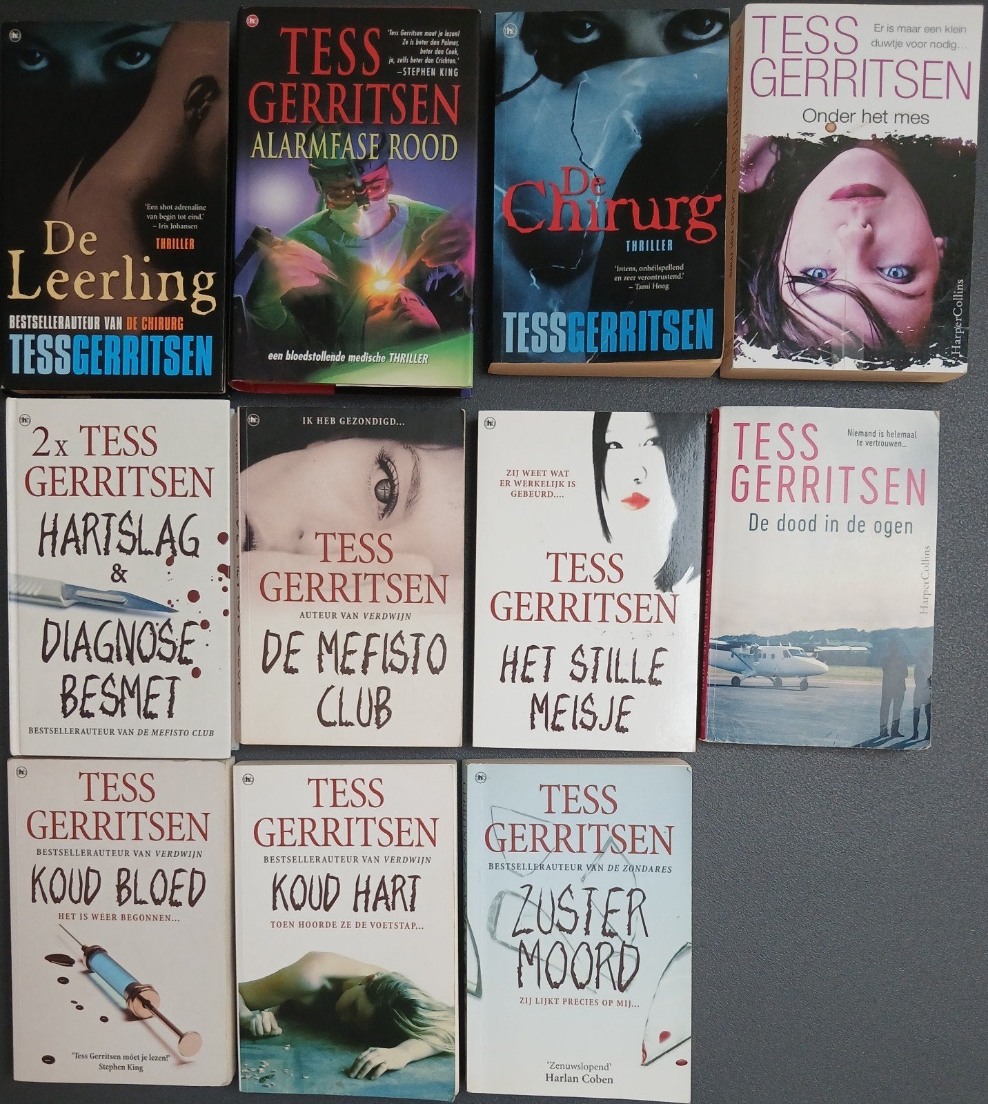 Tess Gerritsen, Ophalen of Verzenden, Zo goed als nieuw, Tess Gerritsen