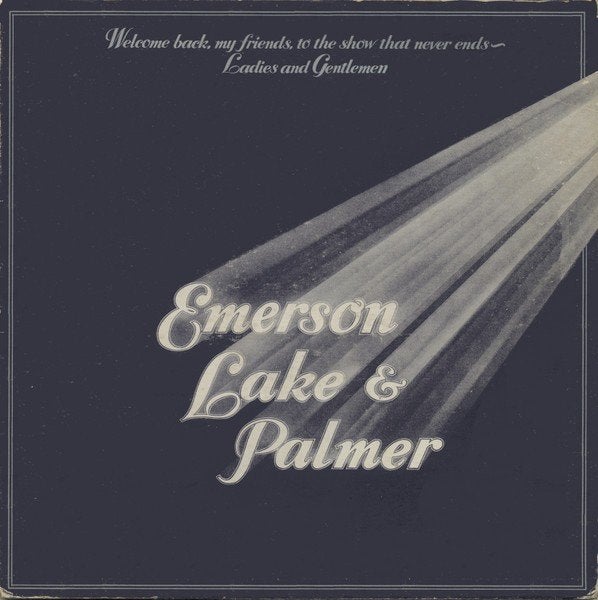 Emerson, Lake & Palmer - Welcome Back my friends to the show, Ophalen of Verzenden, Zo goed als nieuw, Progressive