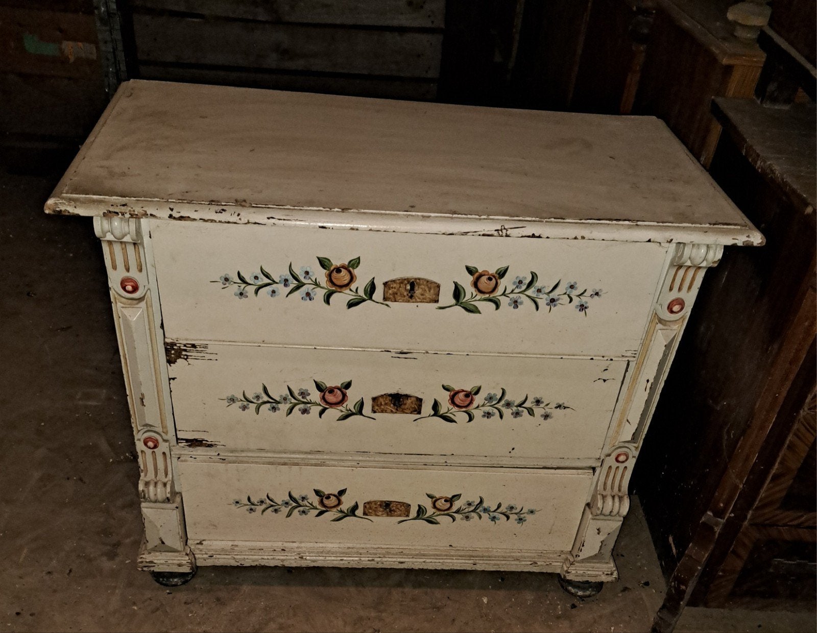 kast kasten antieke commode, Antiek en Kunst, Ophalen