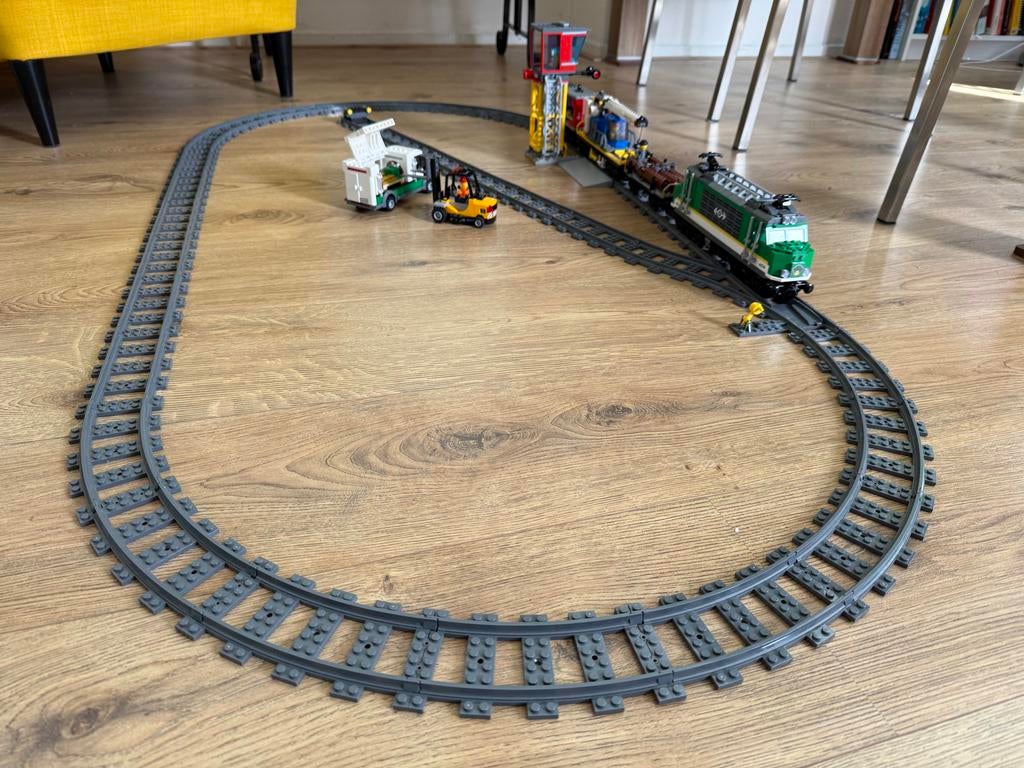 LEGO City Goederentrein 60198 - Compleet en Werkend, Kinderen en Baby's, Speelgoed | Duplo en Lego, Lego, Ophalen of Verzenden