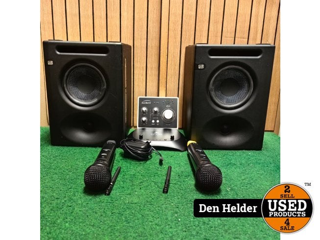 Presonus Eris E5 XT Complete Set met Mic - In Nette Staat