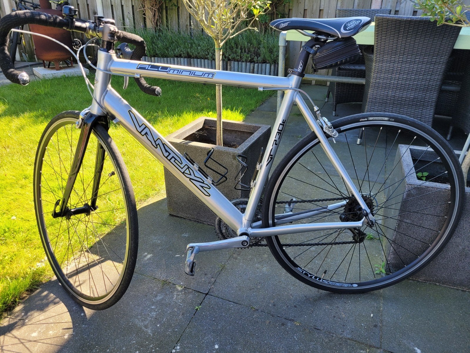 Van Tuyl Aluminium Racefiets -Shimano Sora - Carbon Voorvork, Ophalen, Meer dan 20 versnellingen, Velgrem