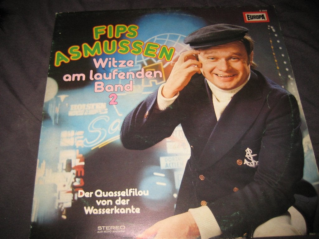 LP, Fips Asmussen: Witze am laufendem Band 2, Ophalen of Verzenden, Zo goed als nieuw, LP