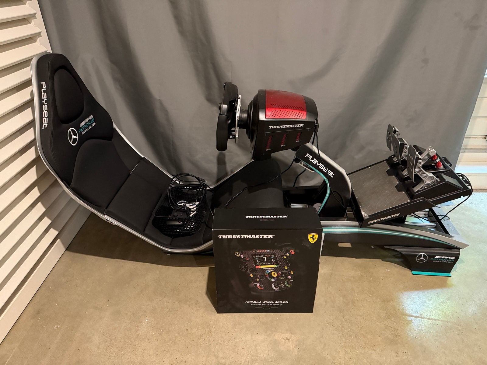 Playseat F1, Thrustmaster TS XW racer & SF1000, Ophalen, Overige merken, Zo goed als nieuw