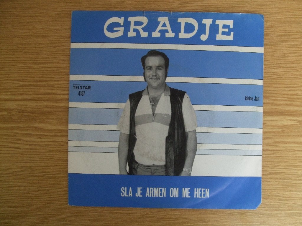 TELSTAR 4187  GRADJE    SLA JE ARMEN OM ME HEEN / KLEINE JAN, 7 inch, Ophalen of Verzenden, Zo goed als nieuw, Nederlandstalig