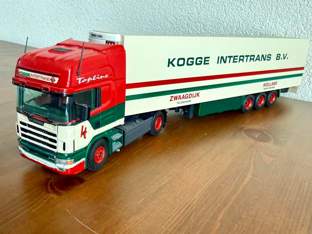 Tekno Kogge Transport/intertrans,Scania 164L, 480 V8 TOPLINE, Ophalen of Verzenden, Zo goed als nieuw, Bus of Vrachtwagen, Tekno