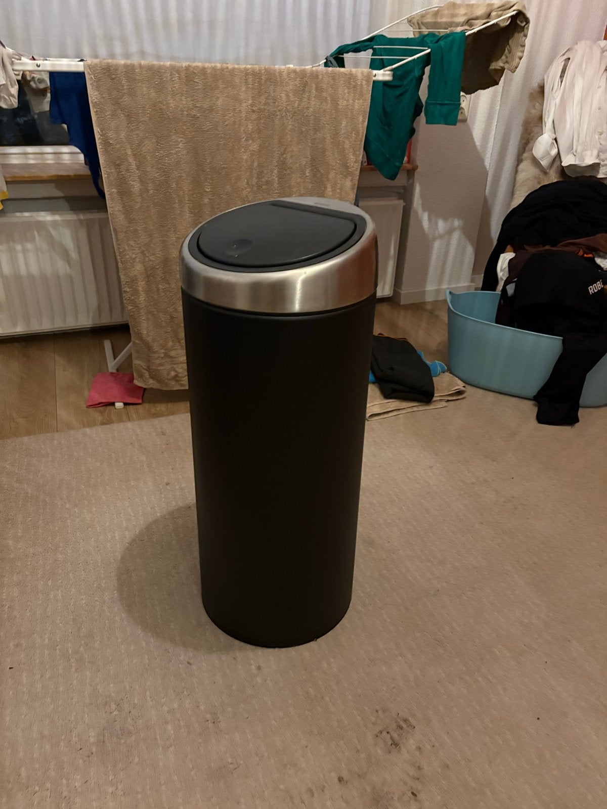 Brabantia prullenbak met draaideksel - 30 liter, Ophalen, Gebruikt, 20 tot 30 liter, 75 – 100
