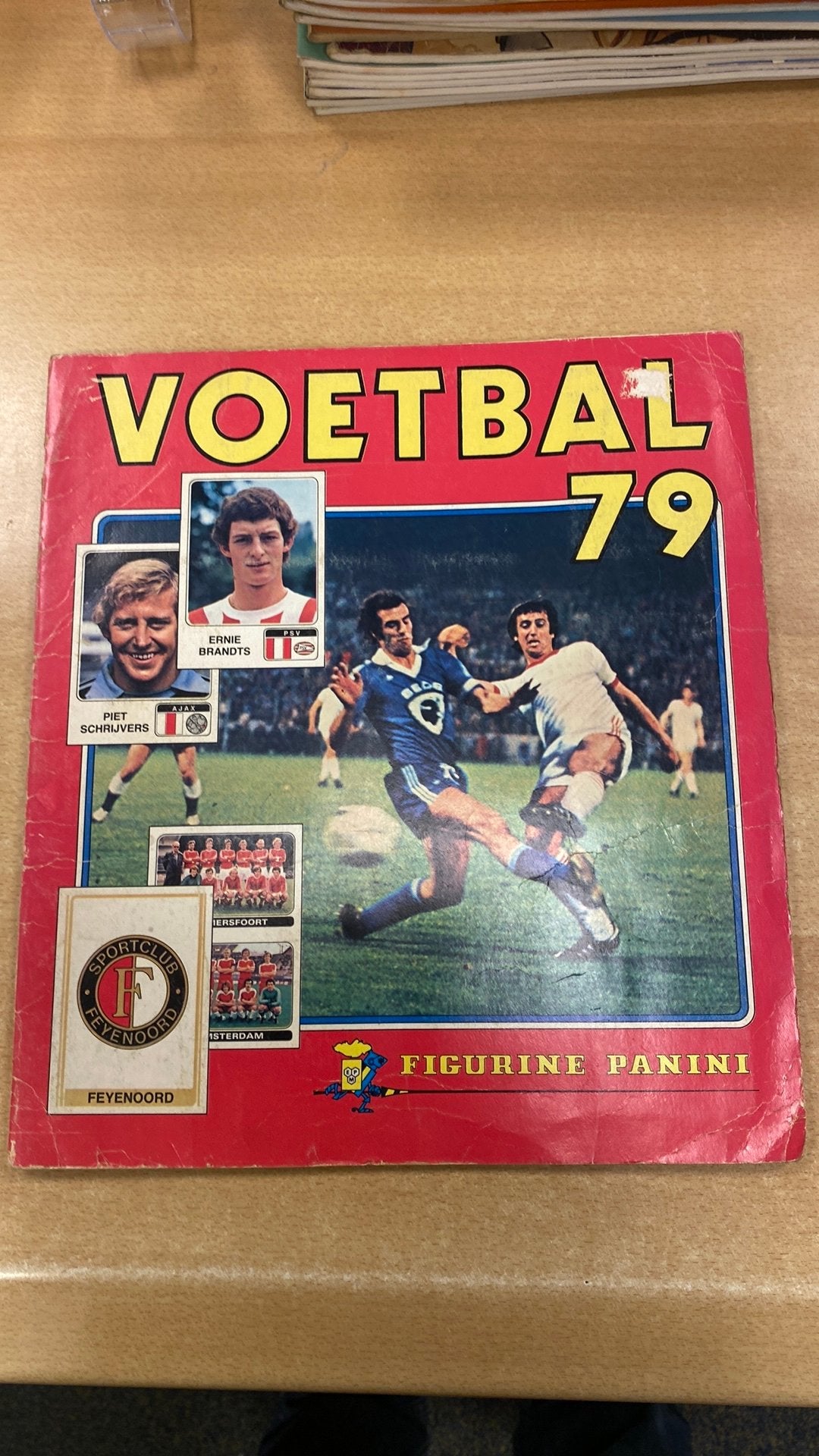 Voetbal 79 panini compleet, Ophalen of Verzenden, Gebruikt