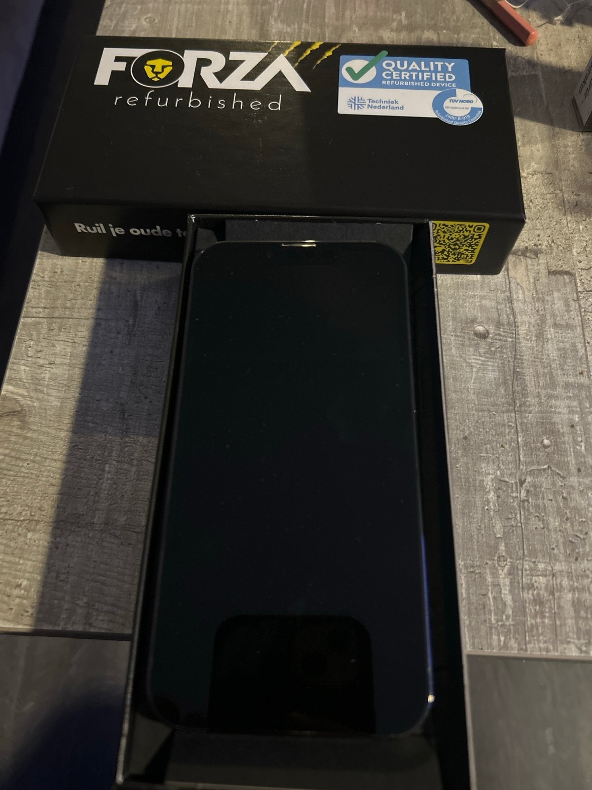 Refurbished iPhone 13 Pro 128GB Zwart - Zo goed als nieu, Ophalen, 128 GB, Zwart, IPhone 12 Pro Max