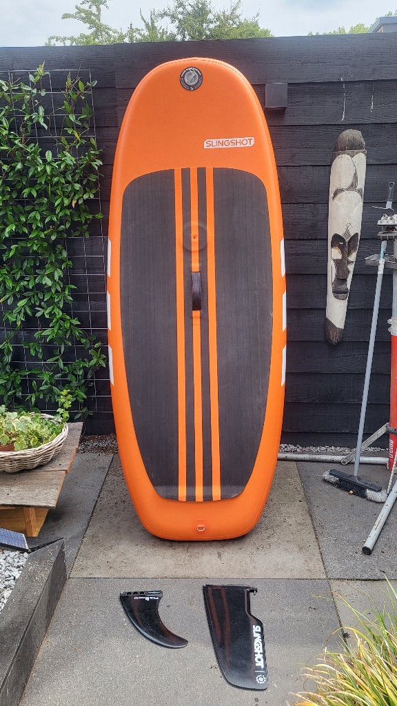 Slingshot Tracker 7'0" Opblaasbaar Wingfoil / SUP Board, Ophalen, Zo goed als nieuw, Wingsurf-wing