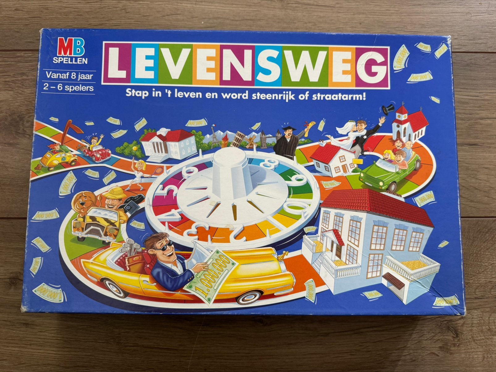 Levensweg bordspel spel in zeer goede staat, Vijf spelers of meer, Ophalen of Verzenden