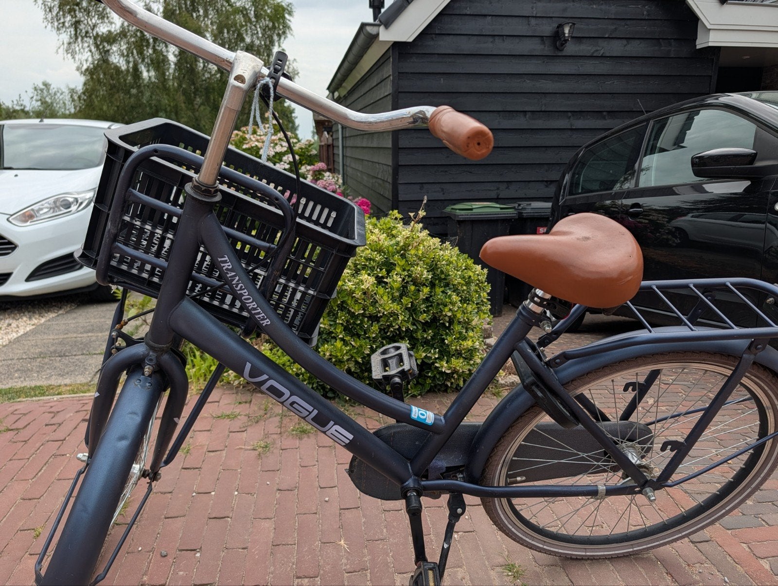 Vogue fiets 24 inch met mandje - opknapper, Ophalen, Gebruikt, 20 inch of meer, Vogue