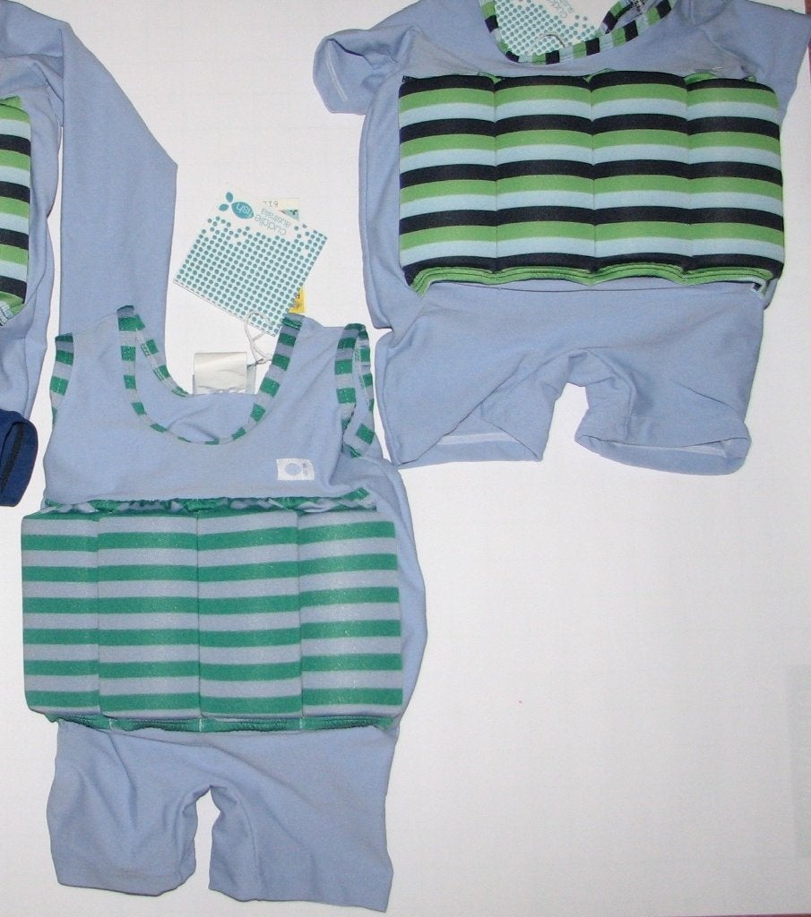 Cuddle Fish zwempak met drijvers blauw, 12-15 kilo floatsuit, Kinderen en Baby's, Nieuw, Ophalen of Verzenden, Cuddle Fish, Zwem-accessoire