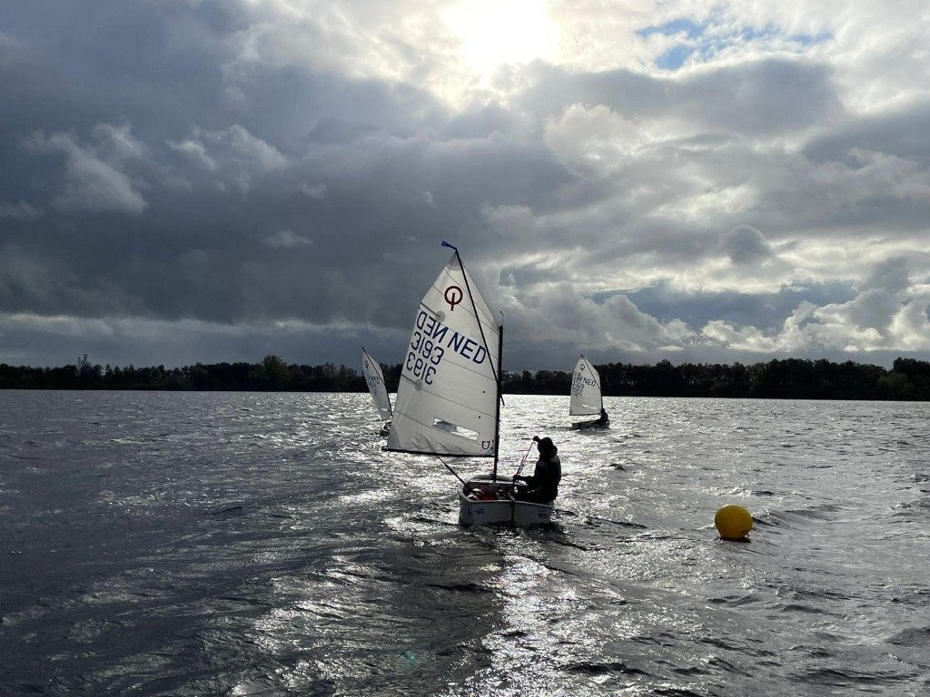 Wedstrijd Optimist McLaughlin NED 3191, Ophalen, Gebruikt, Overige typen, Minder dan 15 m²