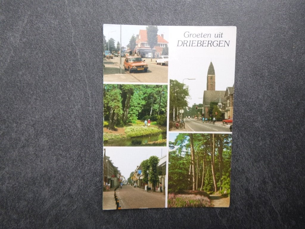 Driebergen, kerk/auto 1989, Verzenden, 1980 tot heden, Gelopen, Utrecht