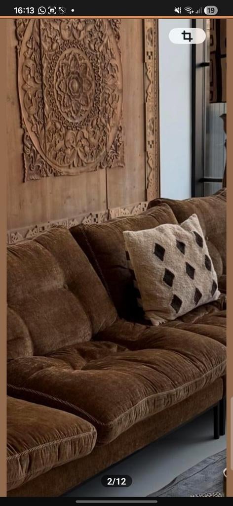 Prachtige bank z.g.a.n. van dutch sofa company!, Ophalen of Verzenden