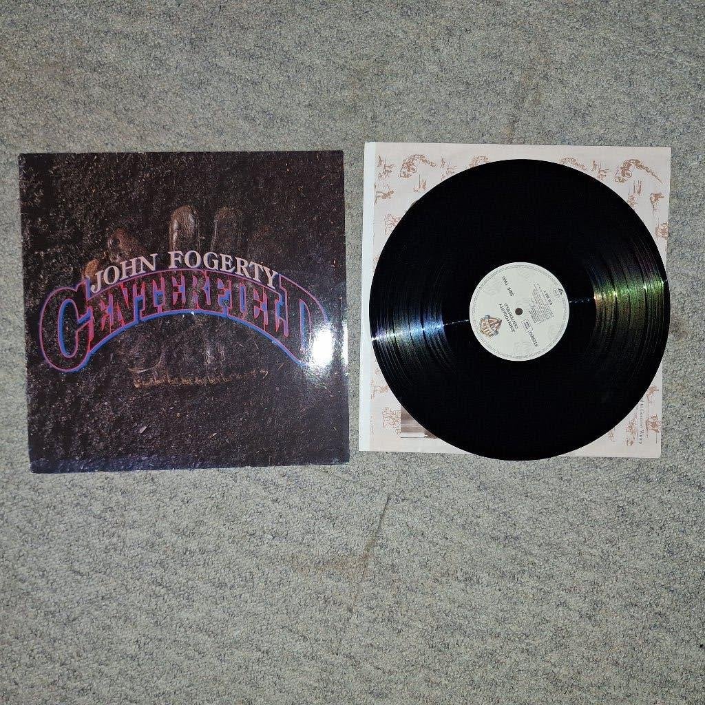john fogerty - centerfield, Cd's en Dvd's, Vinyl | Rock, Ophalen of Verzenden, Zo goed als nieuw, 12 inch, Poprock