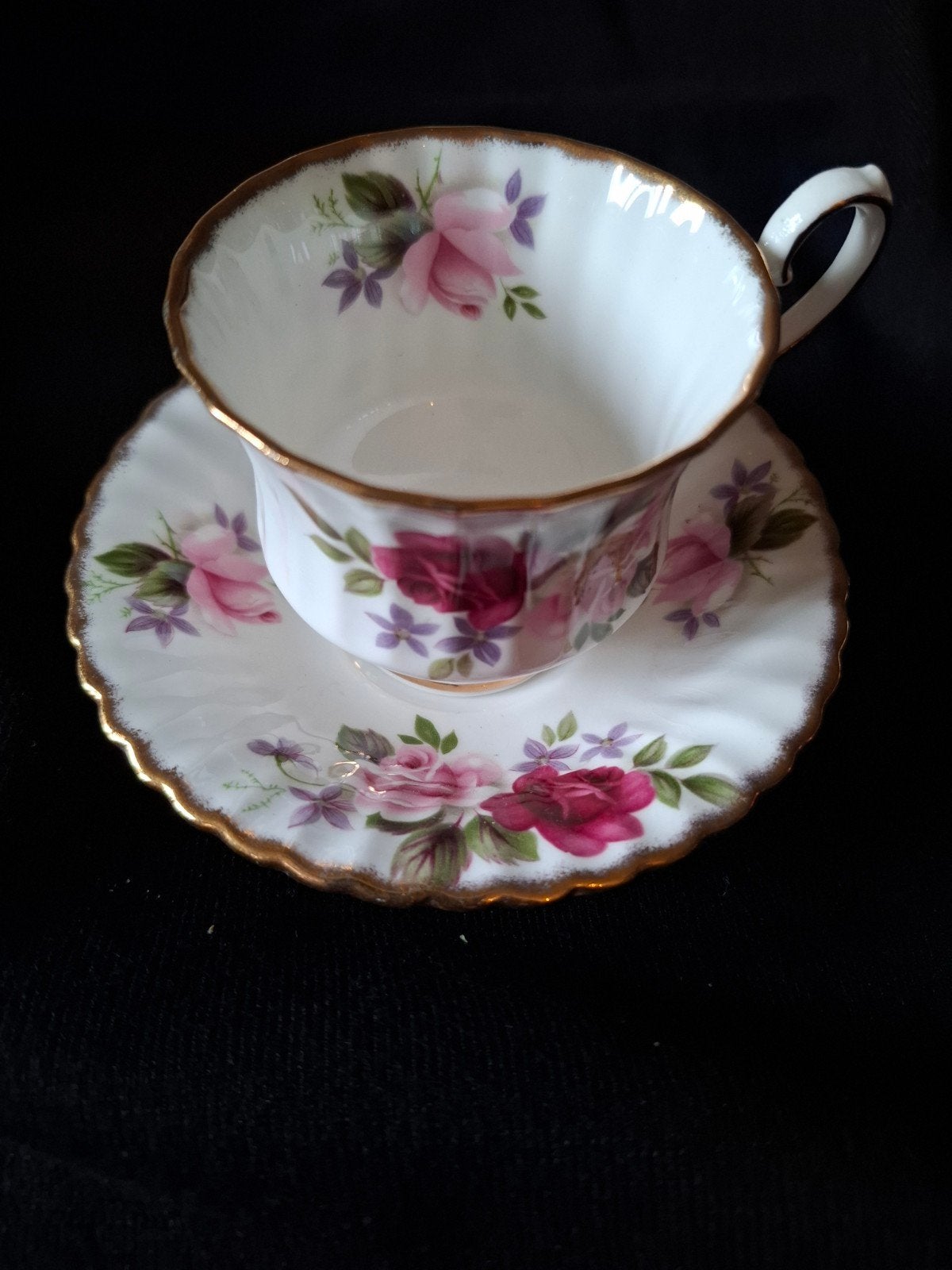 Grosvenor Bone China 'High Summer' kop en schotel, Ophalen of Verzenden