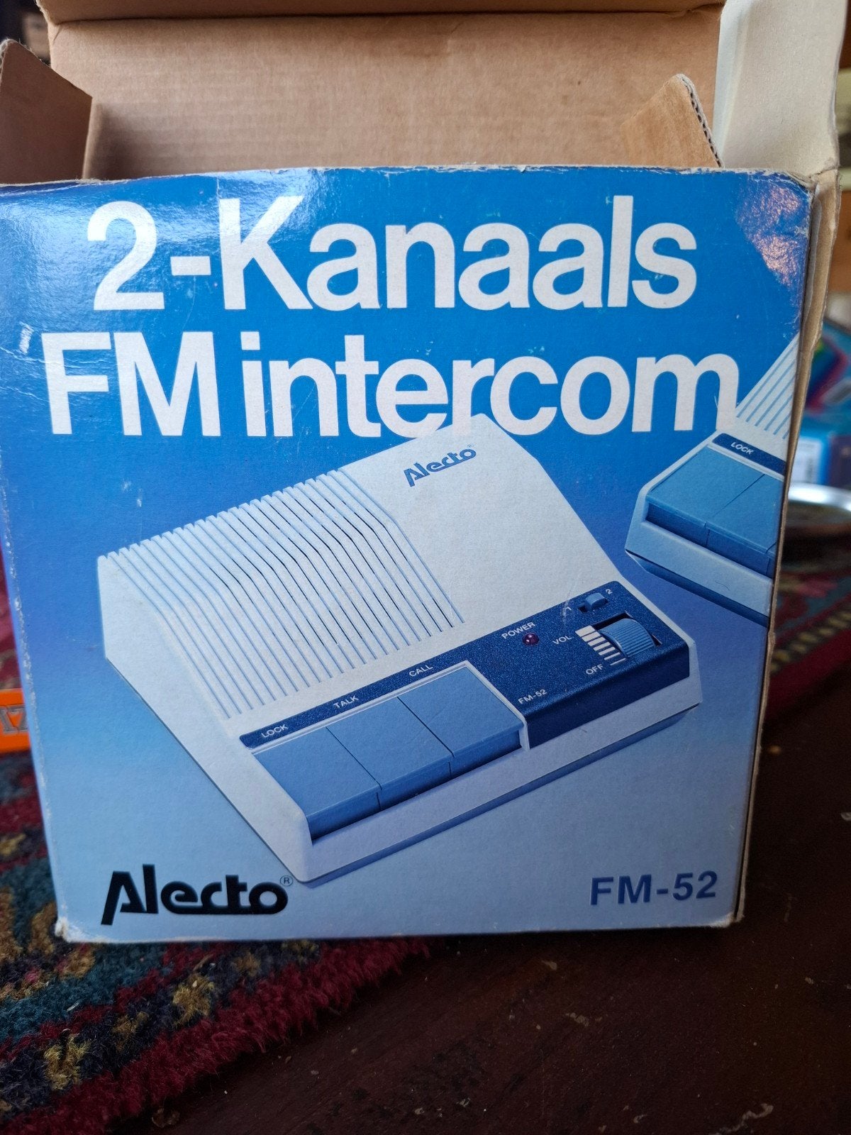Vintage Alecto FM-52 Intercom - Nieuw in Doos, Ophalen, Nieuw