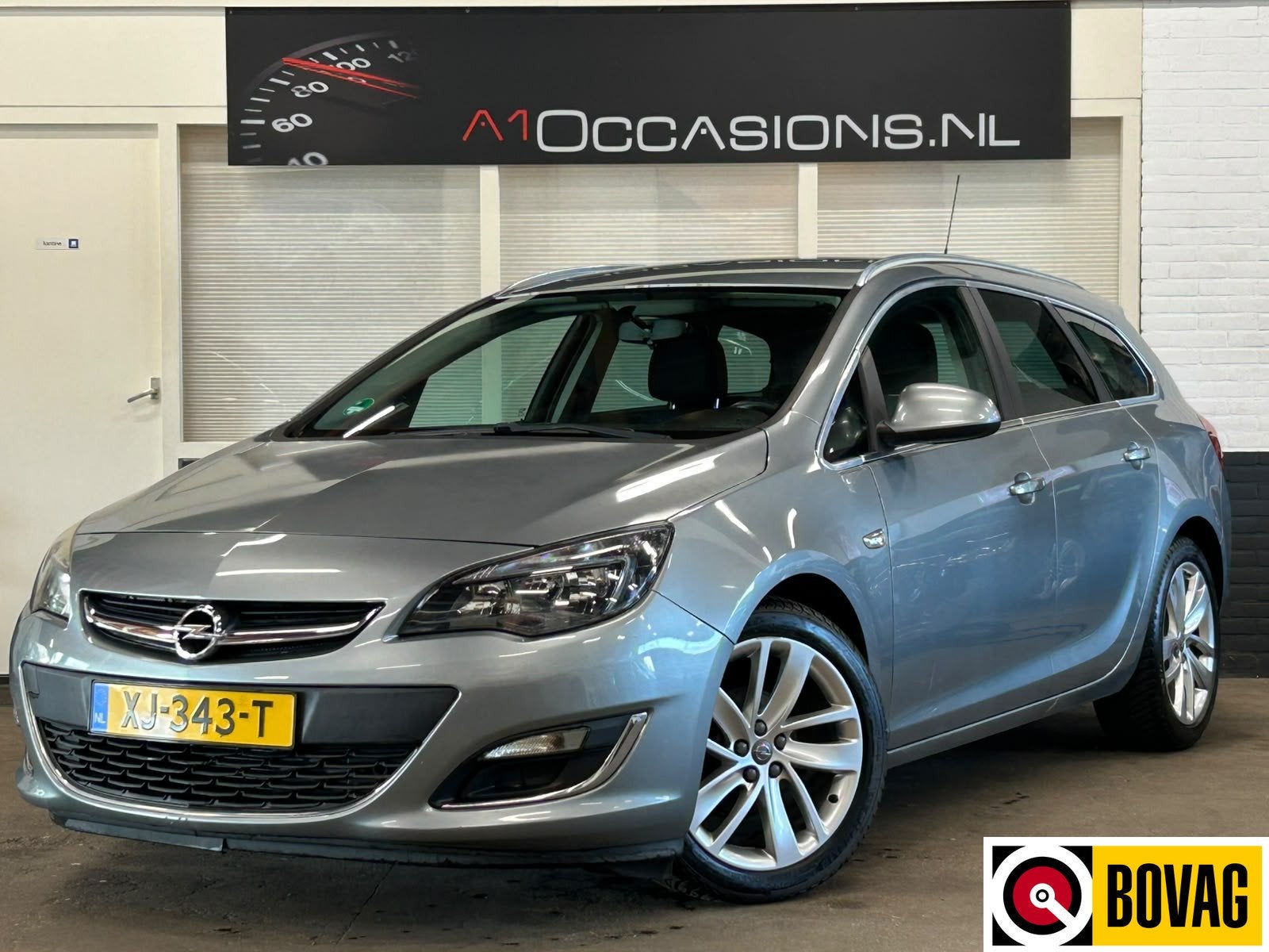 Opel Astra Sports Tourer 1.4 Turbo Sport (bj 2012), Auto's, Voorwielaandrijving, Stof, Gebruikt, 4 cilinders