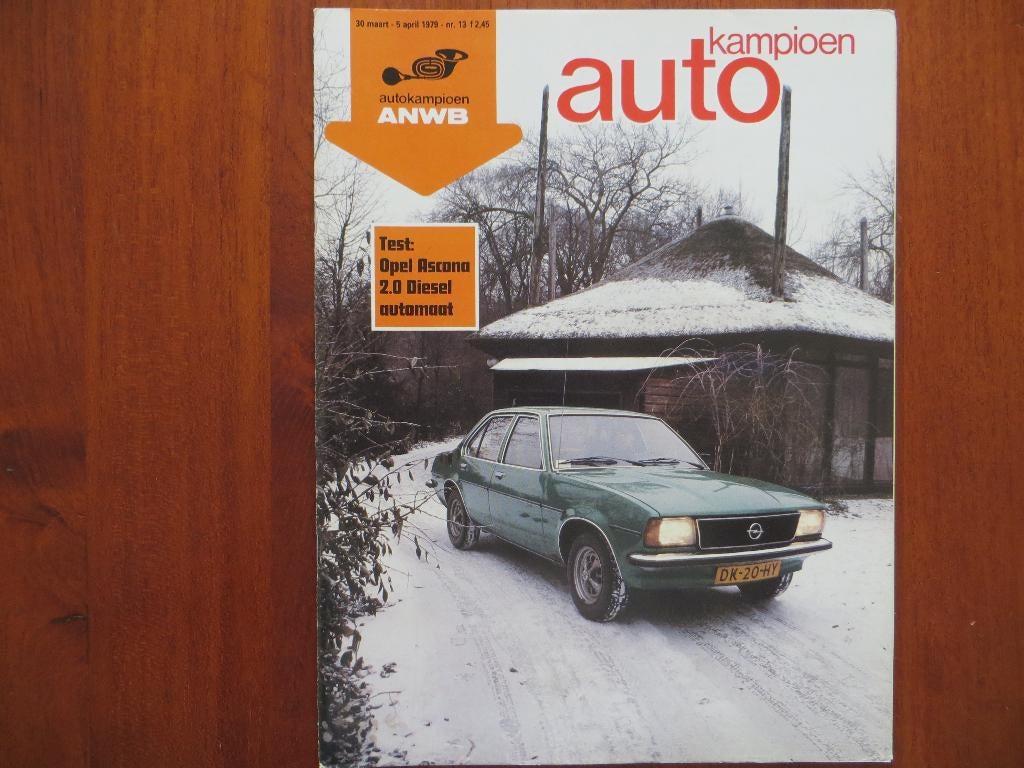 Autokampioen 13 1979 Opel Ascona 2.0 Diesel aut., Corona, Ophalen of Verzenden, Nieuw, Opel