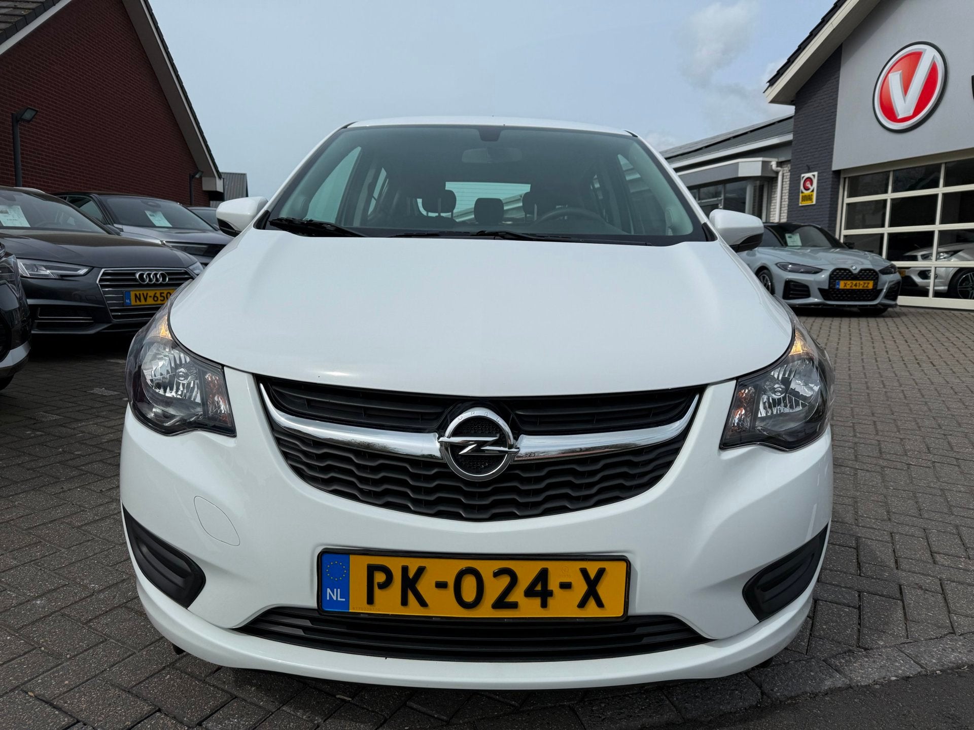 Opel KARL 1.0 ecoFLEX Edition RIJKLAARPRIJS, Auto's, Opel, Voorwielaandrijving, Gebruikt, Met garantie (alle), Wit