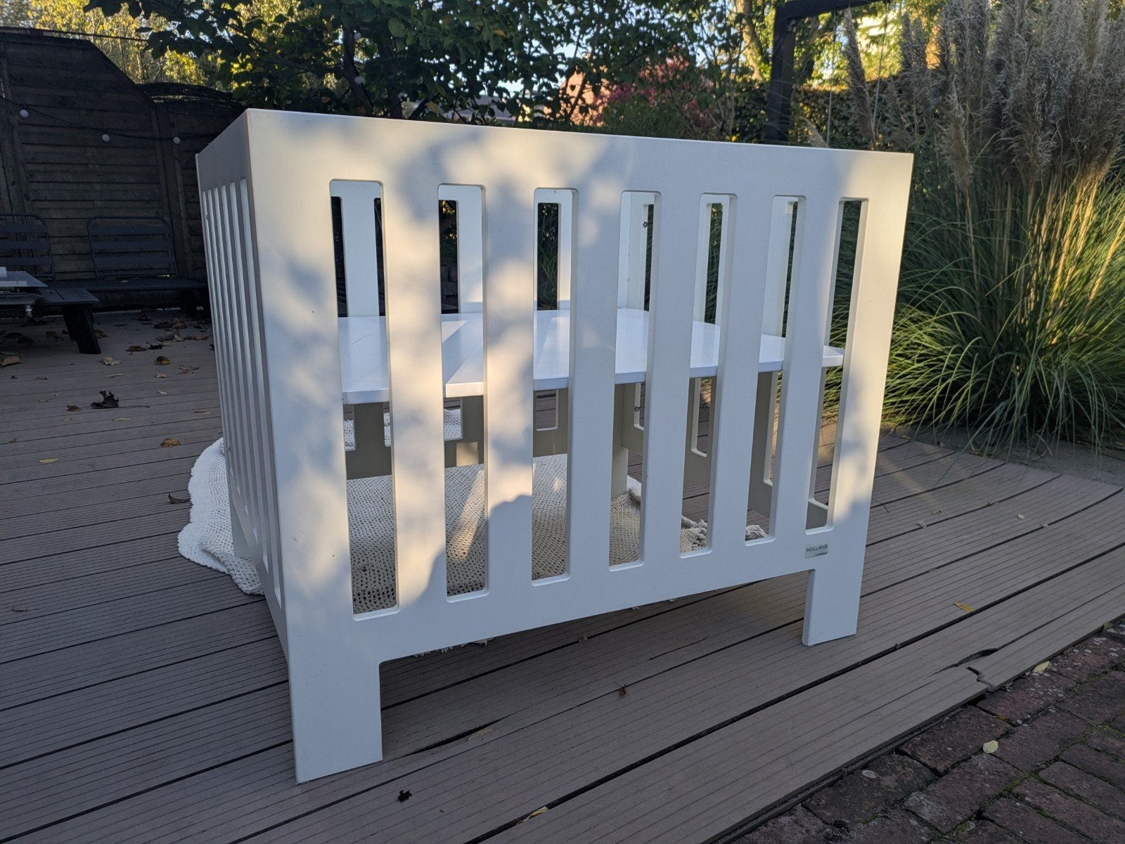 Witte Box Schatkamer inclusief matras - gratis af te halen, Ophalen, Gebruikt