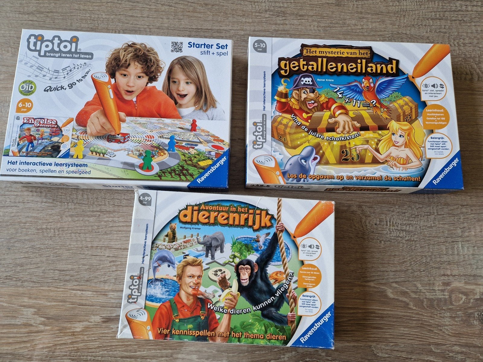 tiptoi spellen, Kinderen en Baby's, Speelgoed | Educatief en Creatief, Ophalen of Verzenden, Gebruikt, Taal en Lezen