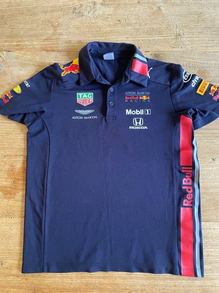 Red Bull shirt maat 11-12 (152), Overige typen, Puma, Ophalen of Verzenden, Zo goed als nieuw