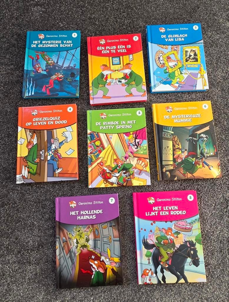 Geronimo Stilton boekenserie kinderboeken, Kinderen en Baby's, Ophalen of Verzenden, Nieuw