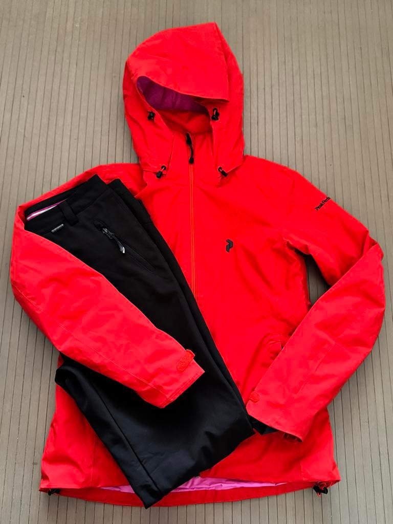 Peak Performance skijas maat M, Kleding | Dames, Wintersportkleding, Ophalen of Verzenden, Gedragen, Maat 38/40 (M), Jack