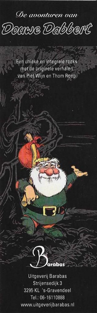 Douwe Dabbert - boekenlegger, Ophalen of Verzenden, Nieuw