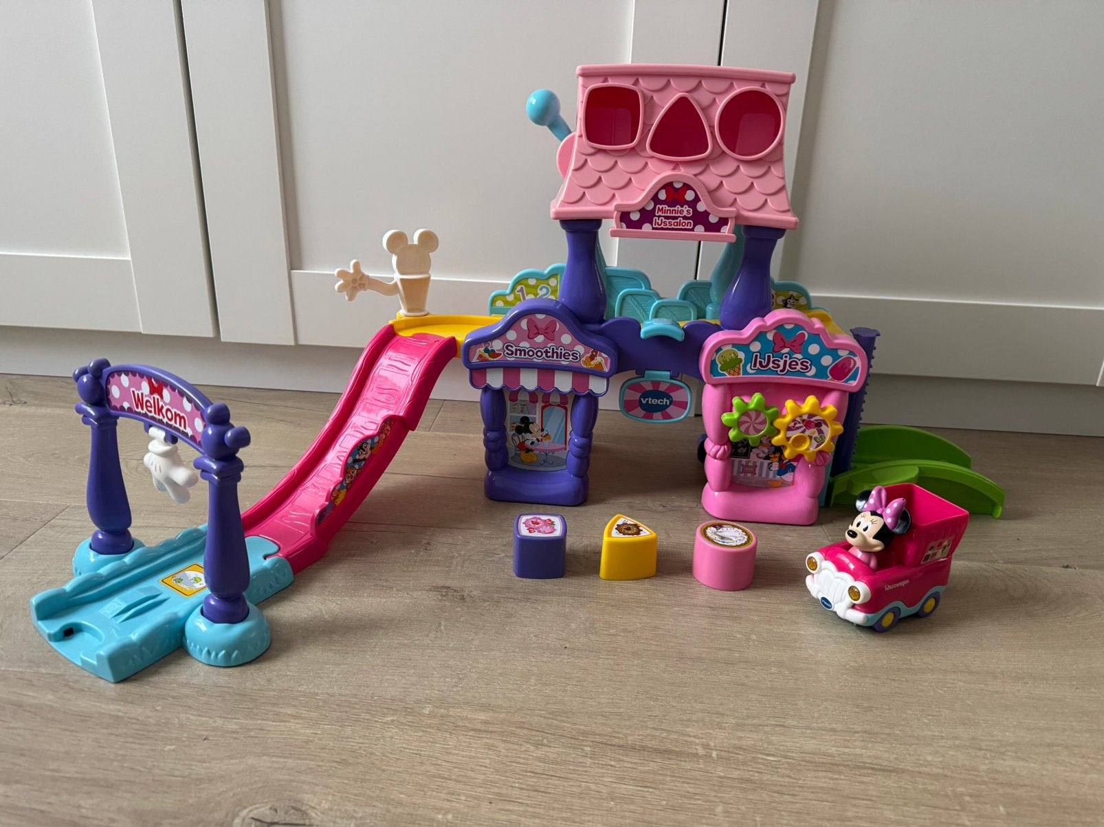 Vtech Disney Toet Toet Minnie’s ijssalon, Kinderen en Baby's, Ophalen of Verzenden, Zo goed als nieuw