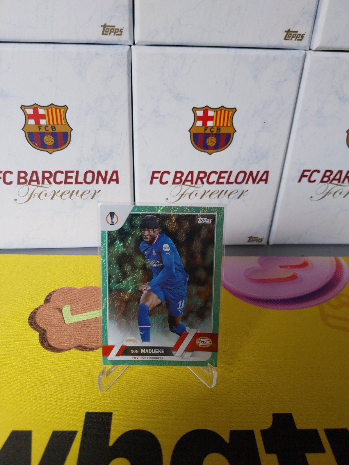 Noni Madueke Topps Jade Edition 2022-2023, Ophalen of Verzenden, Zo goed als nieuw, Plaatje