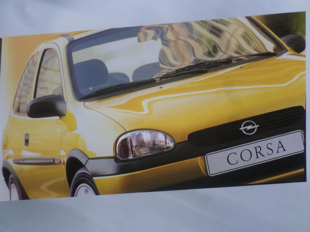 Opel Corsa 1997 Brochure, Ophalen of Verzenden, Zo goed als nieuw, Opel