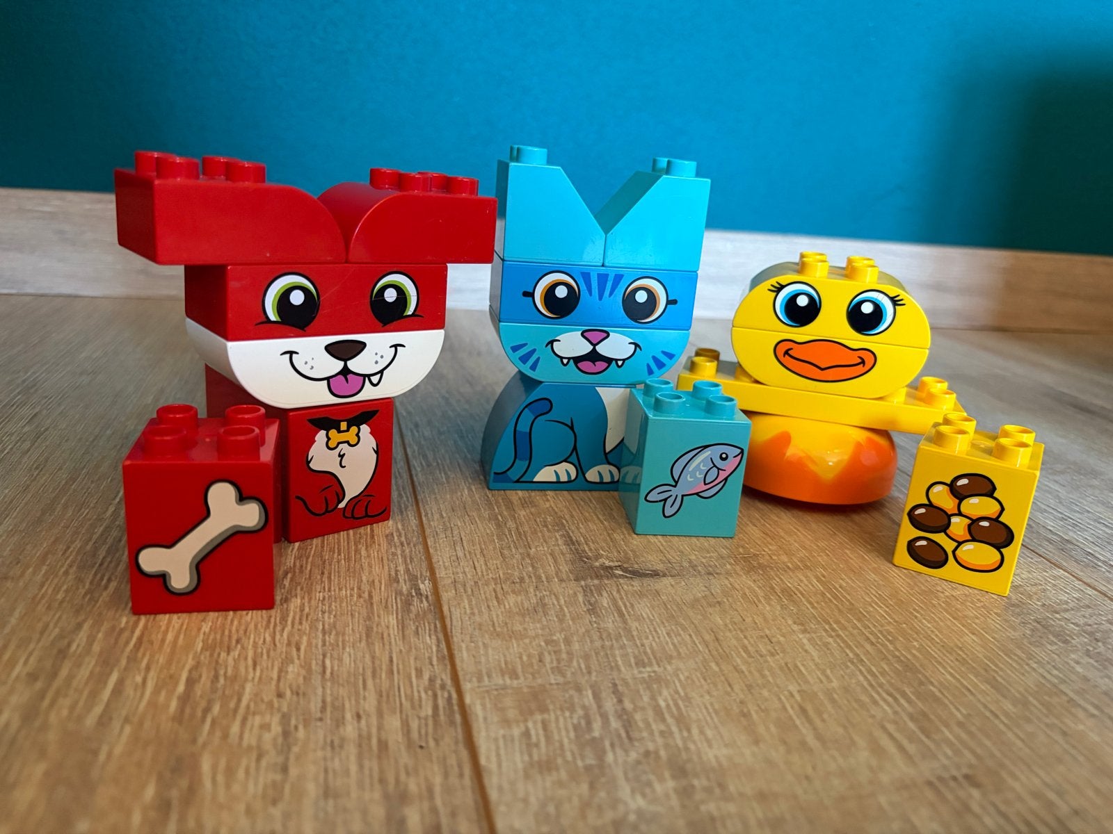 LEGO Duplo 10858 1e dierenset, Overige thema's, Ophalen of Verzenden, Zo goed als nieuw, Compleet