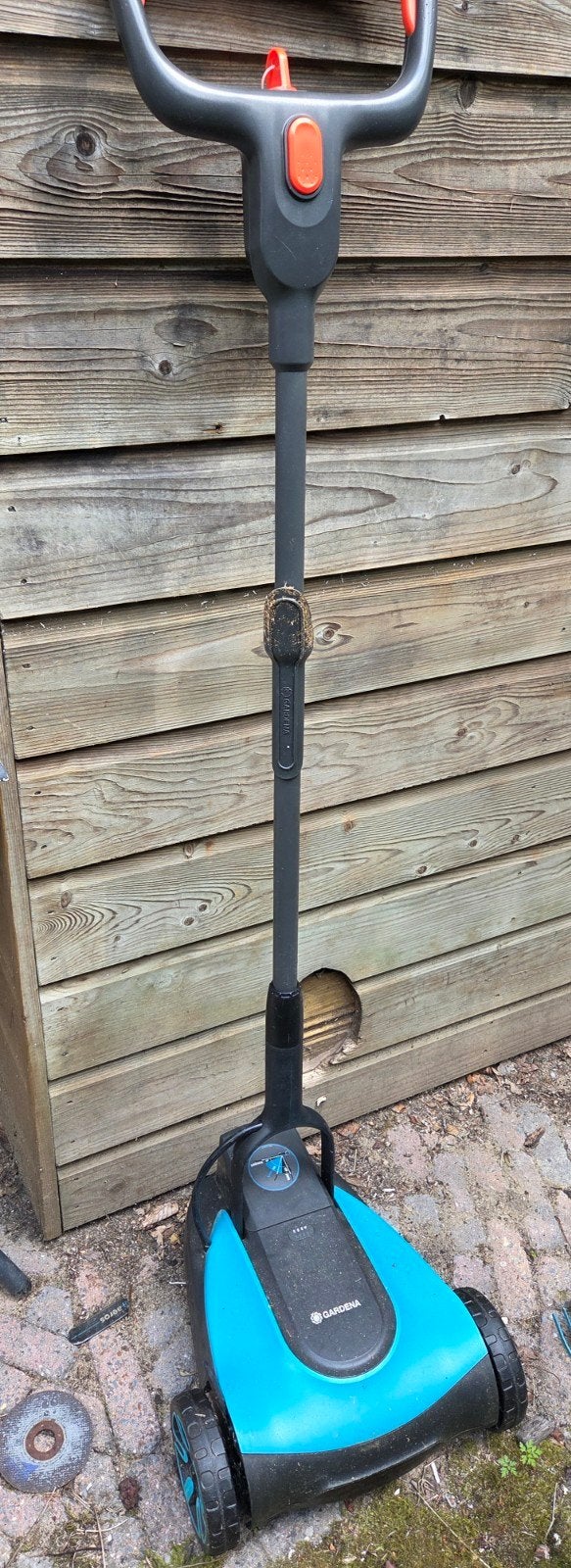Gardena Accu-grasmaaier (zonder accu) - Werkt perfect!, Ophalen of Verzenden, Gebruikt, Gardena / Husqvarna