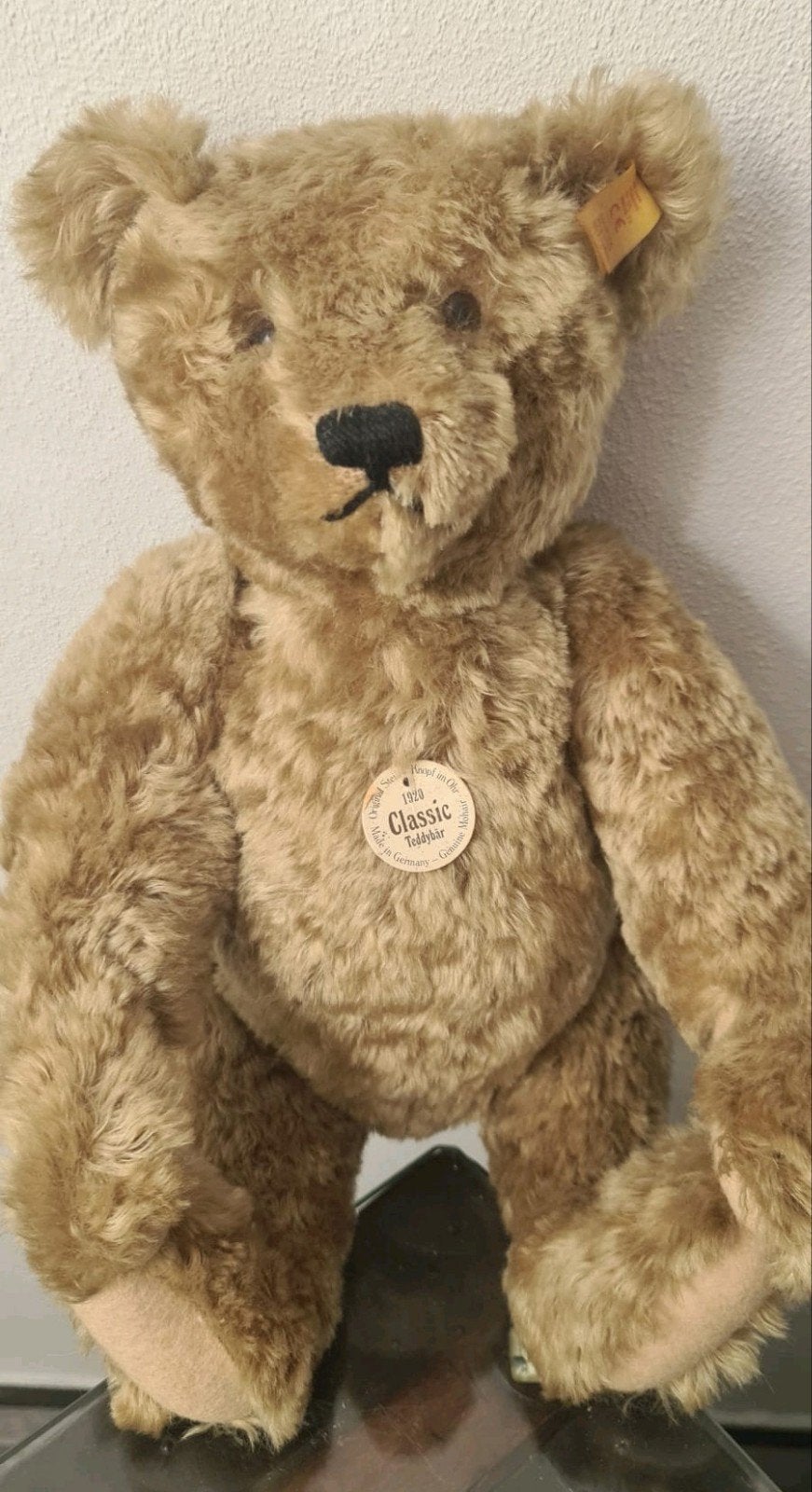 Steiff Classic Teddybeer 1920 met 'Knopf im Ohr', Ophalen, Zo goed als nieuw