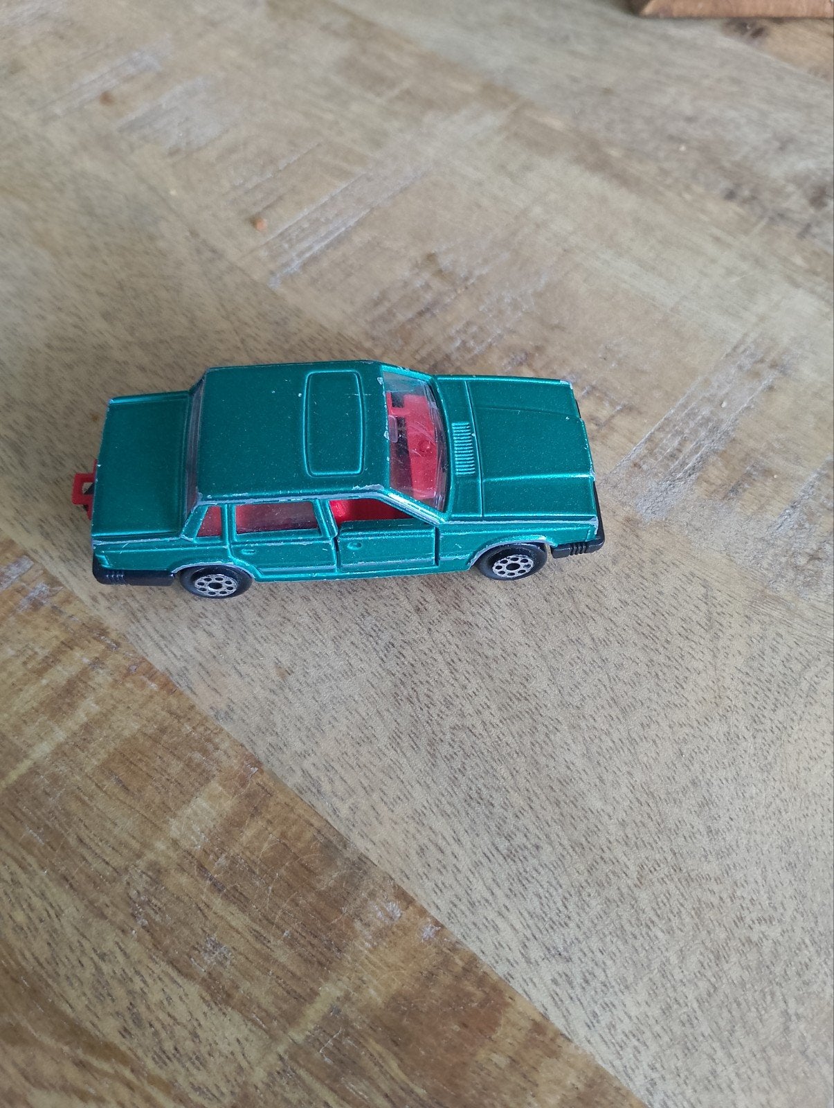 Vintage Matchbox Volvo 760 GLE - Groen (Jaren '80), Ophalen, Gebruikt, Auto