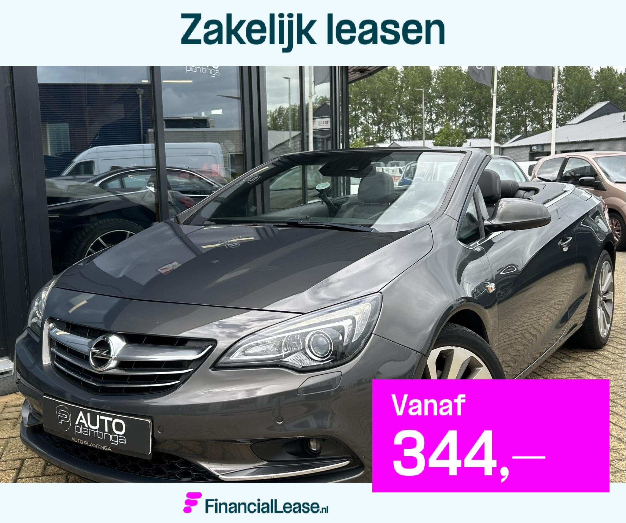Opel Cascada 1.4 Turbo ecoFLEX Cosmo 140PK | Cabrio | Ledere, Voorwielaandrijving, 4 cilinders, Cabriolet, 4 stoelen