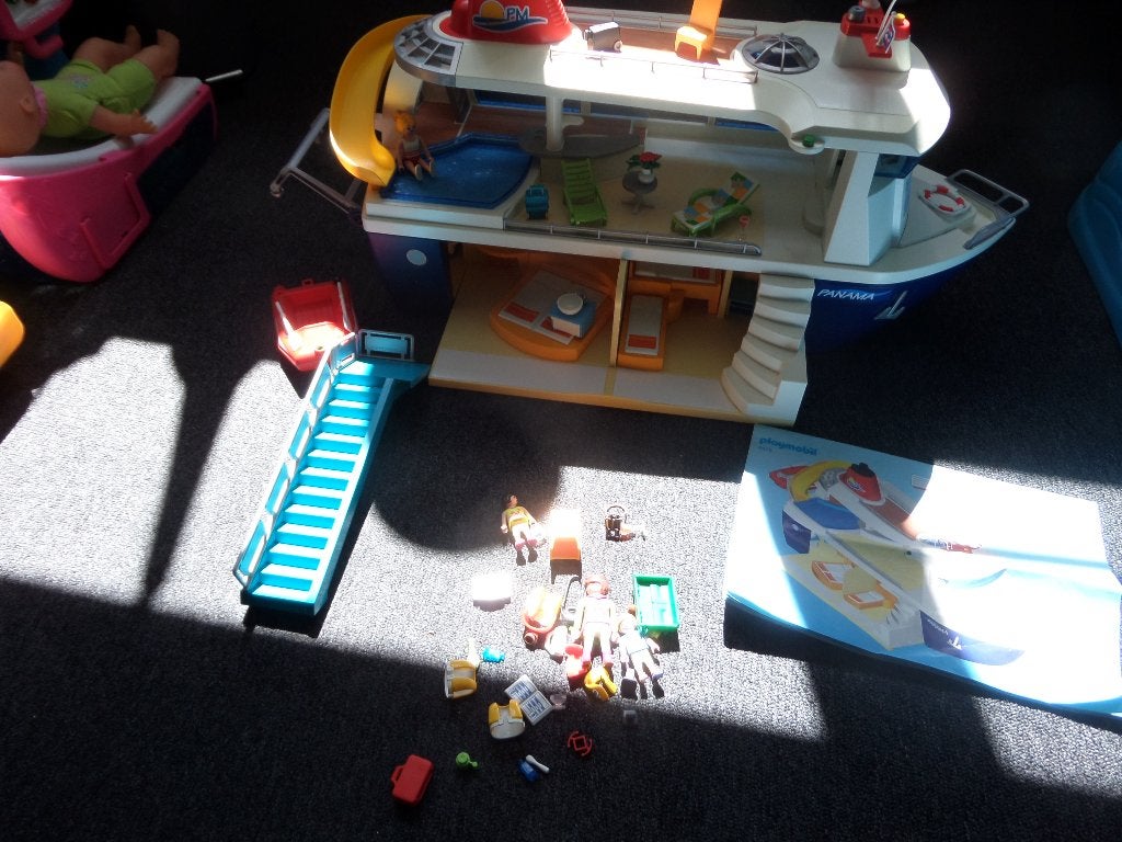 Playmobil  cruiseschip., Kinderen en Baby's, Speelgoed | Playmobil, Ophalen, Zo goed als nieuw
