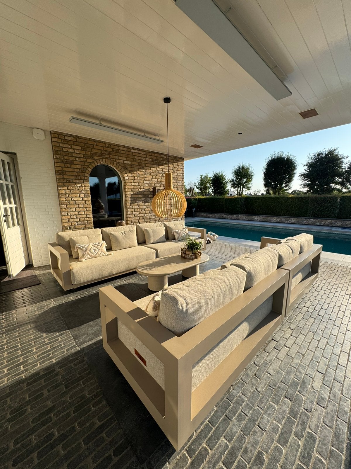 Actie model Metropolitan loungeset 4 Seasons outdoor, Tuin en Terras, Ophalen of Verzenden, Zo goed als nieuw