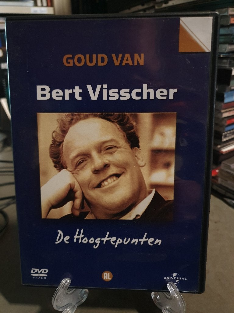 Bert Visscher goud van de hoogtepunten DVD, Alle leeftijden, Ophalen, Zo goed als nieuw, Stand-up of Theatershow