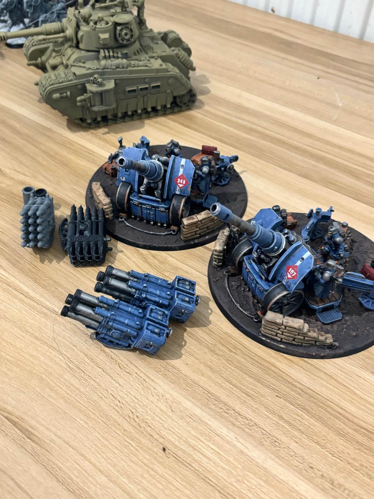 Warhammer 40K gaurd army, Hobby en Vrije tijd, Gebruikt, Figuurtje(s), Ophalen of Verzenden, Warhammer 40000