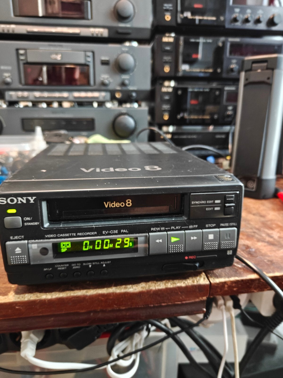 Sony EV-C3E Video8 Videorecorder – perfect Werkend, Ophalen of Verzenden