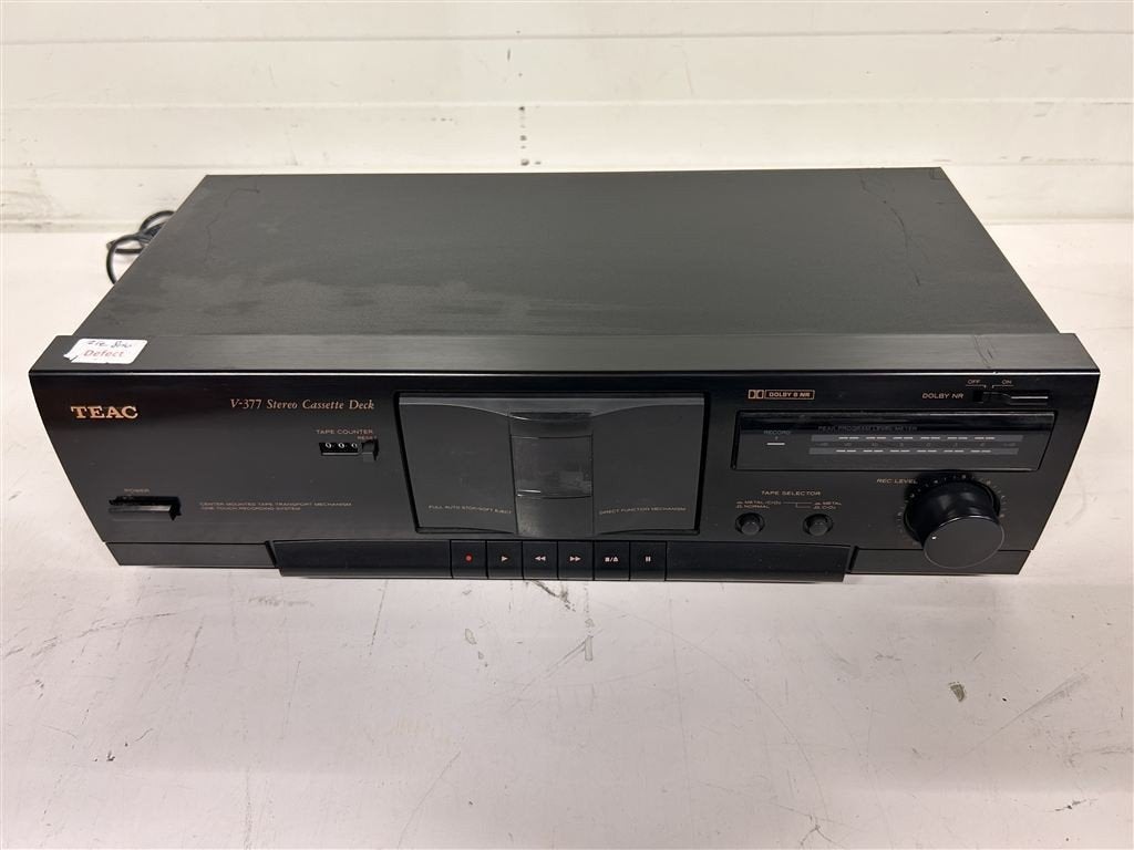 A7431. Teac V-377 Stereo Cassette Deck, Ophalen of Verzenden, Overige merken